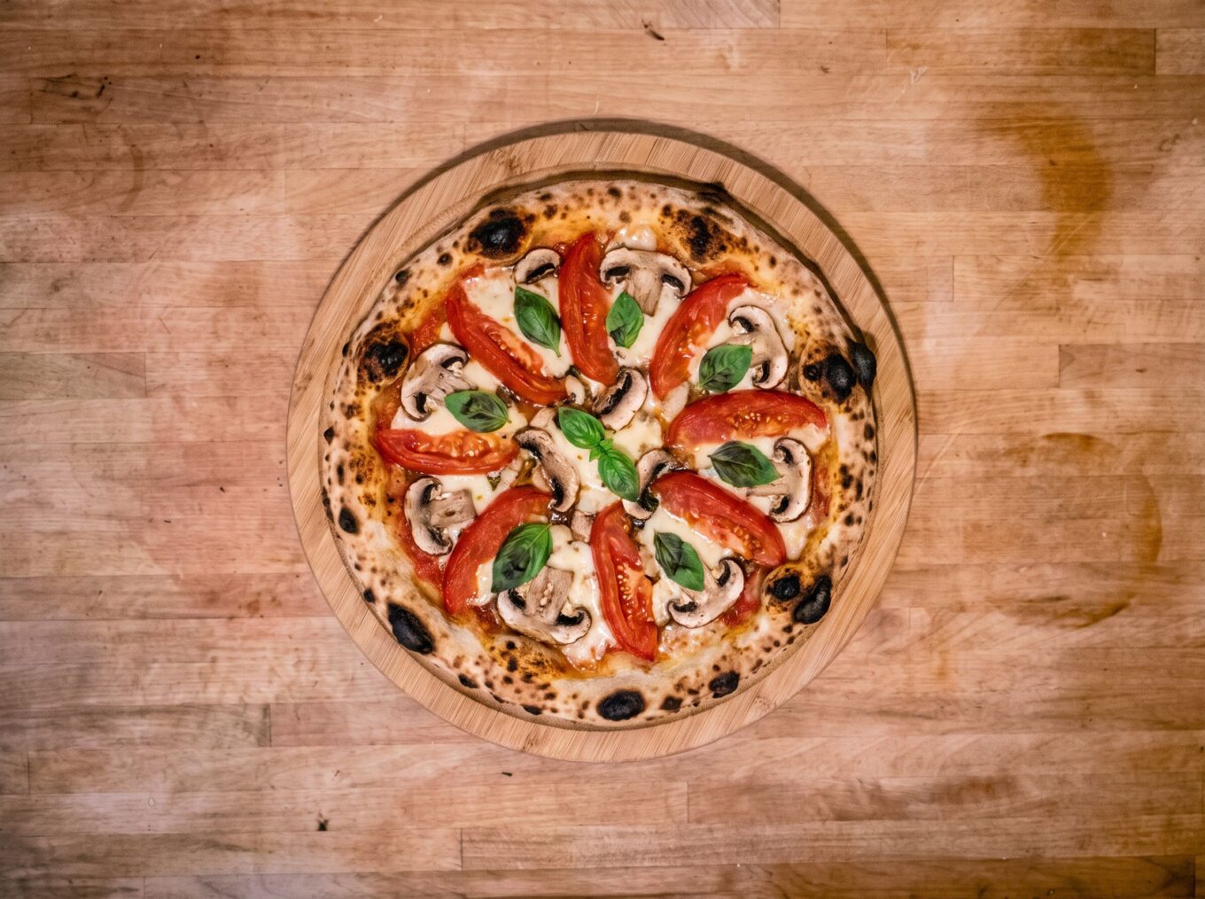 Die perfekte vegane Pizza al filetto e funghi