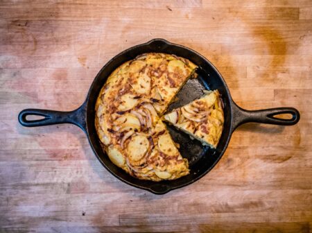 Tortilla Espanola, Spanisches Kartoffelomelett