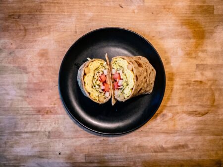 Vegane ugandische "Rolex"